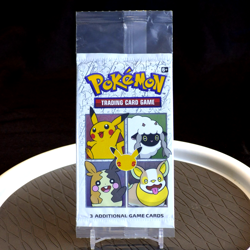 SEALED 25th Anniversary General Mills Pokemon Cereal 3-Card Booster Pack - Image 1
