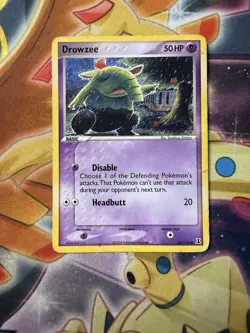 Pokemon Card - Delta Species 67/113 - DROWZEE (common) -Komiya - Image 1