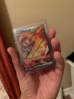 Pokemon TCG Team Rockets Moltres EX Card 229/182 - Image 1
