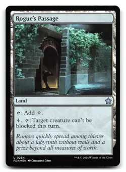 Rogue's Passage (Foil) #264 Foundations - Image 1