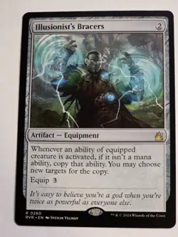 Illusionist's Bracers - Ravnica Remastered MTG - Image 1