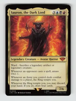 Sauron, the Dark Lord*Non-Foil* Universes Beyond: The Lord of the Rings: Tales o - Image 1