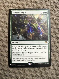 Magic the Gathering #164 Force of Vigor - Image 1