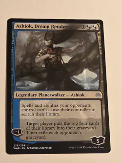 Ashiok, Dream Render X1 WAR MTG War of the Spark - Image 1