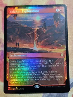 Valakut Exploration (Showcase) (Foil) MTG Zendikar Rising (ZNR) (NM) - Image 1