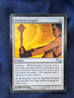 Isochron Scepter - Mirrodin - MTG - Magic the Gathering MP/HP - Image 1