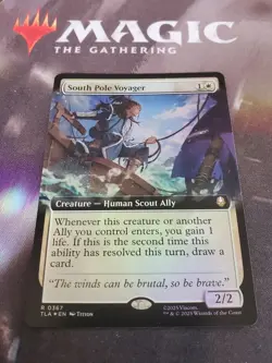 Mtg. South Pole Voyager. Foil Extended Art. Avatar The Last Airbender. Nm - Image 1