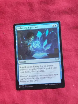 1 x Solve the Equation - Foil - Strixhaven: School of Mages - MTG - Image 3