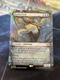 Sunderflock (Showcase) Lorwyn Eclipsed Foil NM-M Unplayed MTG 0309 - Image 1