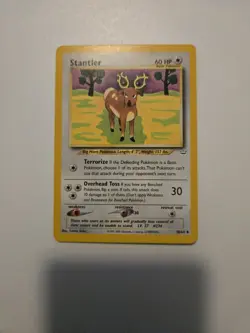 Pokemon TCG Stantler Neo Revelation 38/64 Regular Unlimited Uncommon - Image 1