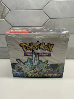Twilight Masquerade Pokemon Booster Box Factory Sealed Front Tear See Photos 💎 - Image 2