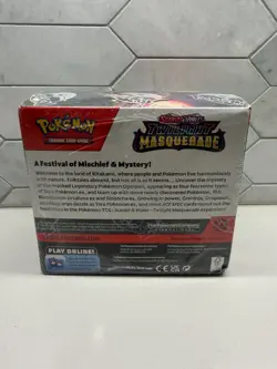 Twilight Masquerade Pokemon Booster Box Factory Sealed Front Tear See Photos 💎 - Image 5