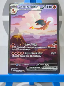 Charizard ex 199/165 - Scarlet & Violet-151 - Special Illustration - Pokemon TCG - Image 3