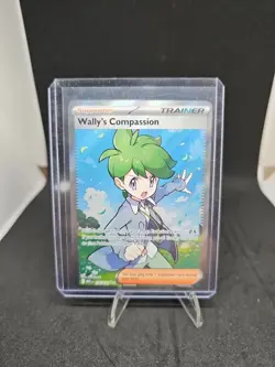 POKEMON MEGA EVOLUTION! WALLY’S COMPASSION! FULL ART! 176/132 NM-MT! - Image 1
