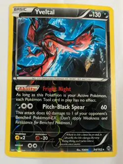 Yveltal 94/162 - XY Breakthrough Reverse Pokemon Holo Foil Rare Nice! - Image 1