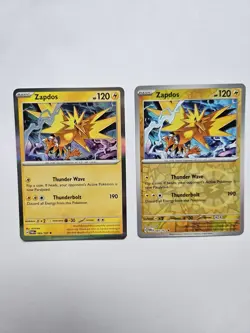 2x Pokemon TCG Bundle - Zapdos - Twilight Masquerade 065/167 - Holo / Reverse - Image 1