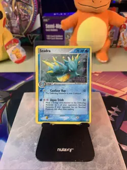 Seadra EX Team Rocket Returns 48/109 Reverse Holo w/ Swirl + Stamp Pokemon 2004 - Image 1
