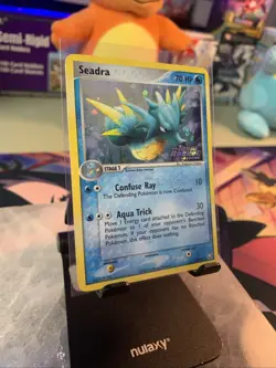 Seadra EX Team Rocket Returns 48/109 Reverse Holo w/ Swirl + Stamp Pokemon 2004 - Image 2