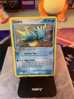 Seadra EX Team Rocket Returns 48/109 Reverse Holo w/ Swirl + Stamp Pokemon 2004 - Image 5