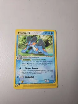 Pokemon TCG Swampert EX Ruby and Sapphire 23/109 Regular Rare - Image 1