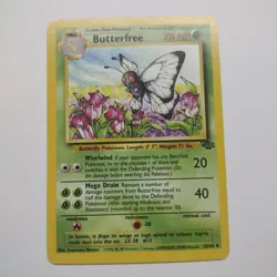 Butterfree 33/64 Pokemon TCG Jungle Unlimited LP - Image 1