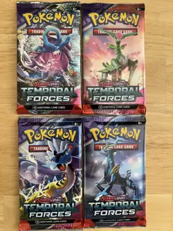 Pokemon Temporal Forces Booster Pack Full Art Set - Image 1