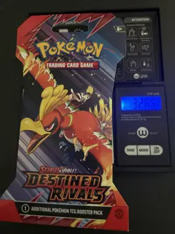 (VERY HEAVY) 32.85G Pokemon TCG Destined Rivals Sleeved Booster Pack (SEALED)✅ - Image 1