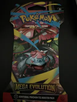 (VERY HEAVY) 32.93g Pokemon TCG Mega Evolution Sleeved Booster Pack (SEALED)✅ - Image 3