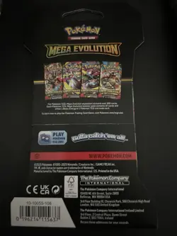 (VERY HEAVY) 32.93g Pokemon TCG Mega Evolution Sleeved Booster Pack (SEALED)✅ - Image 4