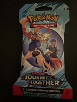 Heavy! Over 33.00 Gram Pokemon Journey Together Sleeved Booster Pack Sealed - Image 2