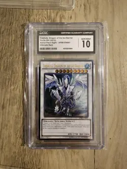 Yu-Gi-Oh Trishula Dragon Of The Ice Barrier AP04 CGC 10 - Image 1