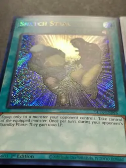 3x Snatch Steal | Secret Rares | BLTR-EN096 | NM | 1st Editions | YuGiOh! - Image 3