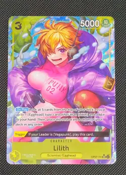Lilith Alt Art OP07-111 English OP07 500 years into future One Piece TCG - Image 1