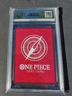 One Piece Roronoa Zoro op01-001 English GEM-MT AGS 10 25th Anniversary - Image 2