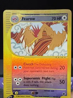 Pokemon Card Fearow 45/165 Reverse Holo Rare Expedition Base Set LP - Image 2