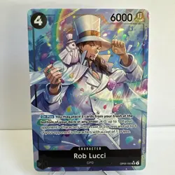 One Piece Card Game TCG Rob Lucci OP05-093 Alternate Alt Art English - Image 1