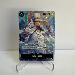 One Piece Card Game TCG Rob Lucci OP05-093 Alternate Alt Art English - Image 3