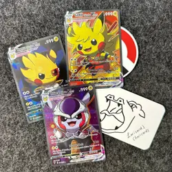 SALE! | Vegeta Pikachu | Cosplay Pikachu Pokemon Cards | #6 | Read Descr. - Image 4
