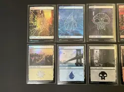 Magic: The Gathering | Marvel's Spider-Man Full Art Basic Land (Foil) Set | NM/M - Image 2