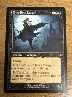 Bloodline Keeper (Retro Frame) Innistrad Remastered Regular NM-M Unplayed MTG - Image 1