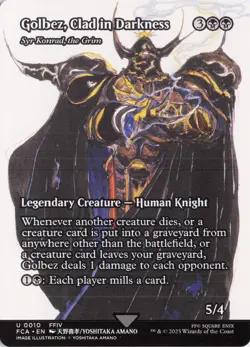 Golbez, Clad in Darkness - Syr Konrad, the Grim (Showcase), #10, FCA, Regular - Image 1