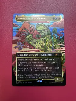 *** Animar, Soul of Elements *** Rainbow Foil Secret Lair Drop NM MTG English - Image 1