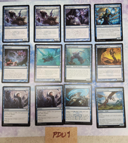 x1 MTG cards BLUE bulk lot (box shown) **100 Cards** [Box ID: PDU1] - Image 2