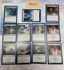x1 MTG cards BLUE bulk lot (box shown) **100 Cards** [Box ID: PDU1] - Image 3