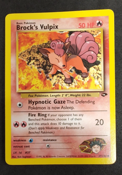 Pokemon - Gym Challenge - Brock's Vulpix (37/132) - Image 1