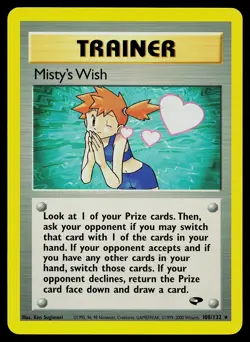 Pokemon Card - Misty's Wish Gym Challenge 108/132 Rare - Image 1