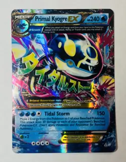 Primal Kyogre Mega EX 55/160 Pokemon TCG XY Primal Clash Ultra Rare NM - Image 1