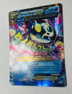 Primal Kyogre Mega EX 55/160 Pokemon TCG XY Primal Clash Ultra Rare NM - Image 3
