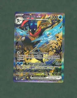 Greninja ex 132 Sv: Scarlet & Violet Promo Cards Holo Alt Art Pokemon NM - Image 1