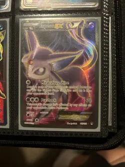 Pokemon TCG Umbreon EX 119/124 & Espeon EX 117/122 Full Art XY era - Image 4